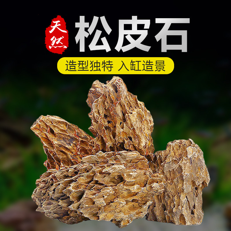 青龙石鱼缸水草缸水陆缸造景假山