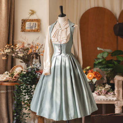 森林衣橱古典春秋Lolita连衣裙