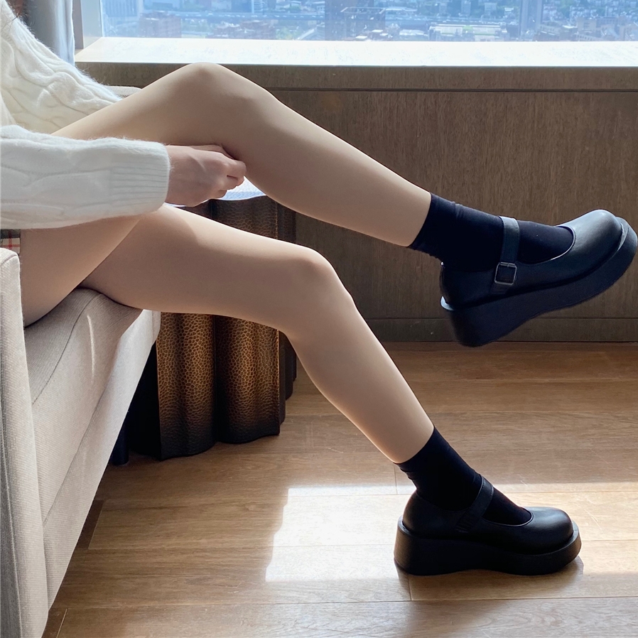 七阿嬷光腿神器加绒加厚连裤袜