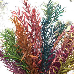 母亲节花束礼盒永生花千层金万层叶diy手腕花戒指玫瑰绿植配叶材
