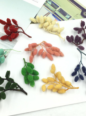 永生花diy材料包桑葚果干花配材