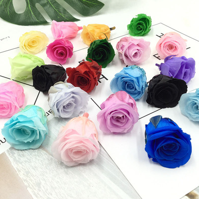 珠光玫瑰diy小花头网红婚礼鞋盒