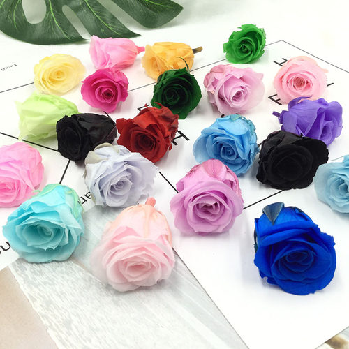 珠光玫瑰diy小花头网红婚礼鞋盒