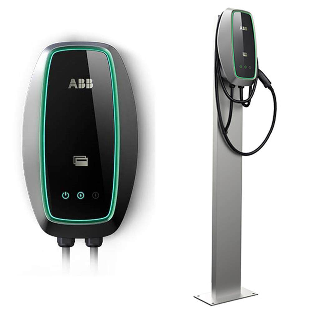 abb evinn-bc7 7kw基础版家用交流壁挂式新能源电动汽车充电桩