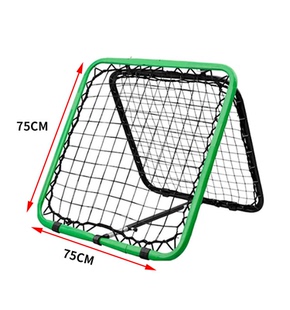 便携式足球练习反弹网 可折叠移动足球门高尔夫训练网棒球练习器