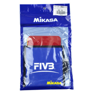 FIVB排联 米卡萨Mikasa排球红黄牌 专用裁判用品 volleyball