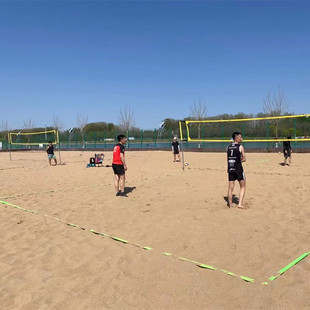 SOEZmm无骨沙排场地线SCOUL2 定制沙滩排球比赛训练专业队用安全