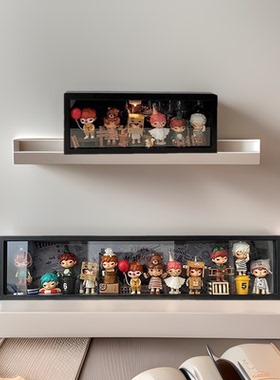 盲盒收纳展示相框摆台创意挂墙背景相框摆件玩偶储物桌面相框