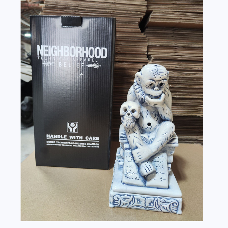 现货 秒发  NEIGHBORHOOD2012ss 陶瓷猿猴子香薰香炉NBHD香座
