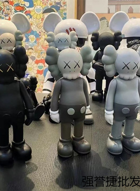 芝麻街考斯芝麻街公仔考斯熊手办潮玩家高档居装饰摆件车载玩偶