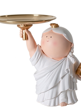 托盘可爱风儿童房居家ins艺术品