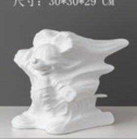 米奇雕塑人影潮流ins风摆件