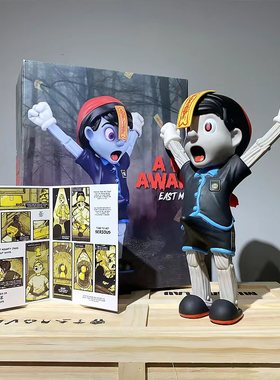 Mghtyjax潮流睡衣兔耳朵匹诺曹潮玩摆件雕塑情人节软装卡通搪胶