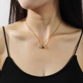 小众设计师款 鱼尾项链A072