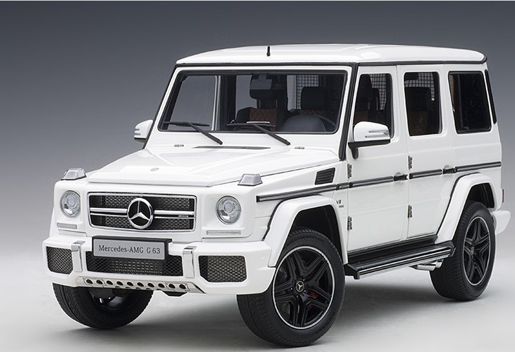 autoart奥拓1:18奔驰g63amg车模高端收藏2017奔驰g63仿真汽车模型