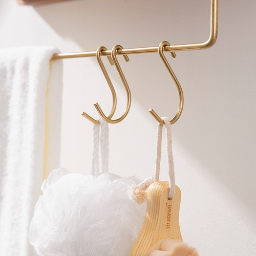 挂钩实心厕所形勾金属多功能