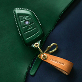 3系 x7真皮全包3系320li刀锋车钥匙套5系530li 两针一线宝马x3