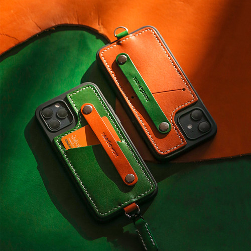 周迅同款小众设计手机壳斜挎