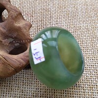 Natural jewelry, jade jade, sauce jade ring, fingers ring hand jewelry genuine special offer male and female personality shine