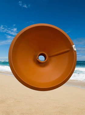 黄色绕纱盘喷水织机艾洛三禾中森电子储纬器配件优质塑料导纱盘