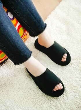 针织低反弹记忆棉家居拖鞋新品