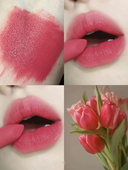 灰粉豆沙哑光口红持久淡妆素颜可用2023春粉嫩色系学生款 平价柔雾