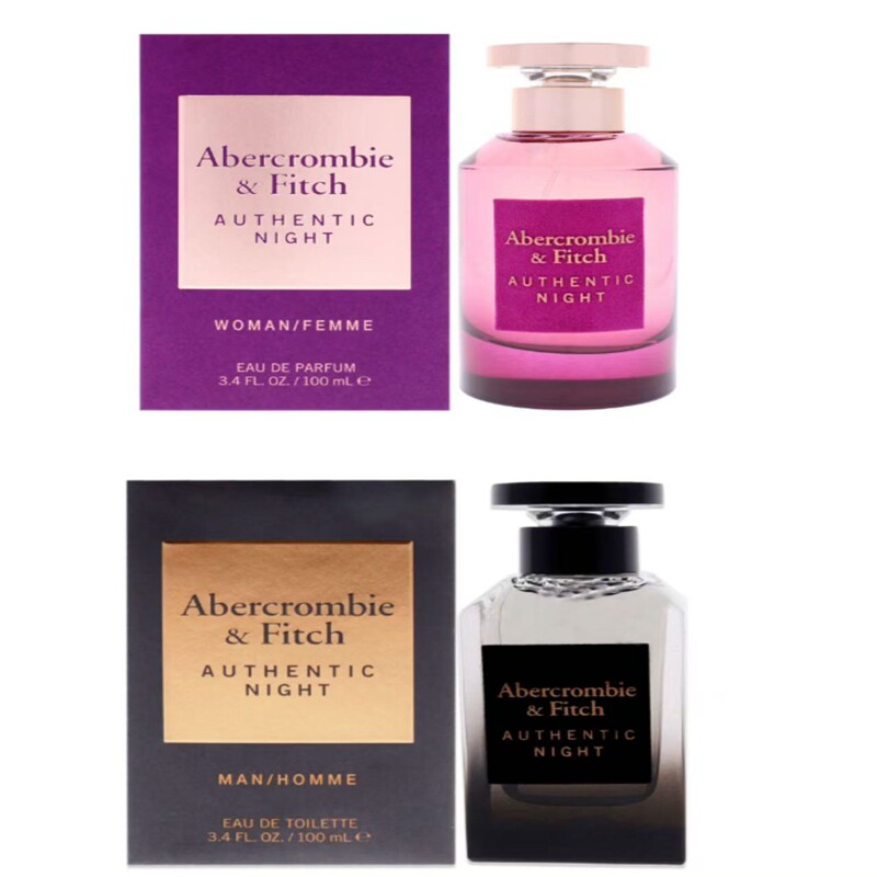 美国购 Abercrombie & Fitch 真实夜晚女士男士香水