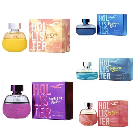 Hollister 霍利斯特  节日共鸣女士男士香水 节日派对 节日之夜