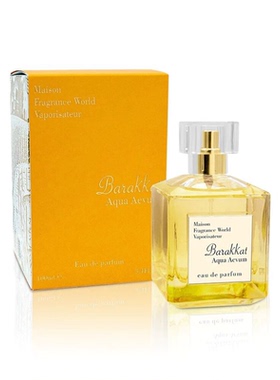 Fragrance World 香水世界Maison Barakkat Aqua Aevum 中性香水