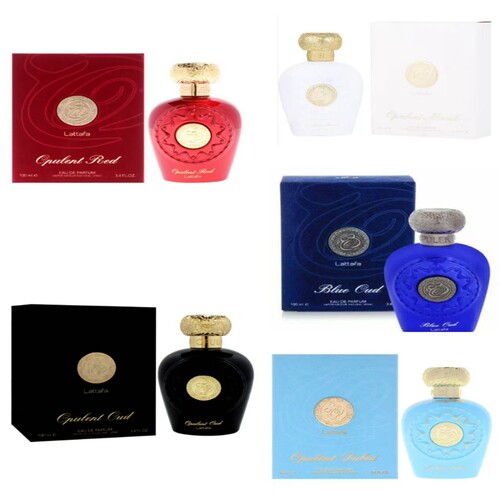 美国购 Lattafa 拉塔法香氛香水Opulent Oud  Musk Blue Oud