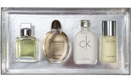 代购 calvin klein 凯文克莱 限量版男士迷你香水套装 15ml*4瓶