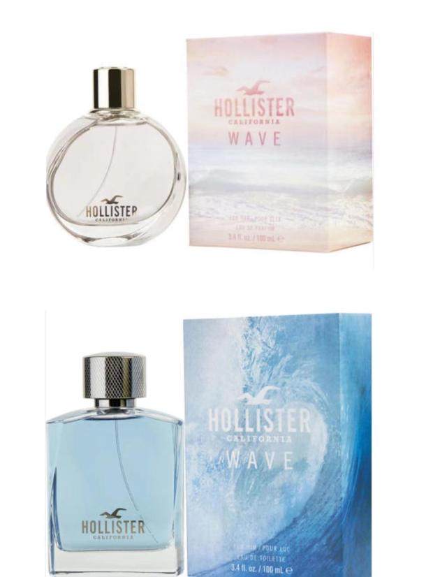 美国购 hollister 小海鸥 wave 加州海浪女士男士香水
