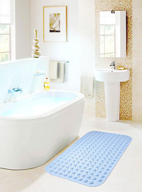 浴室垫子防滑脚垫淋浴按摩 绿色浴室垫浴缸垫 洗澡地垫 环保无味