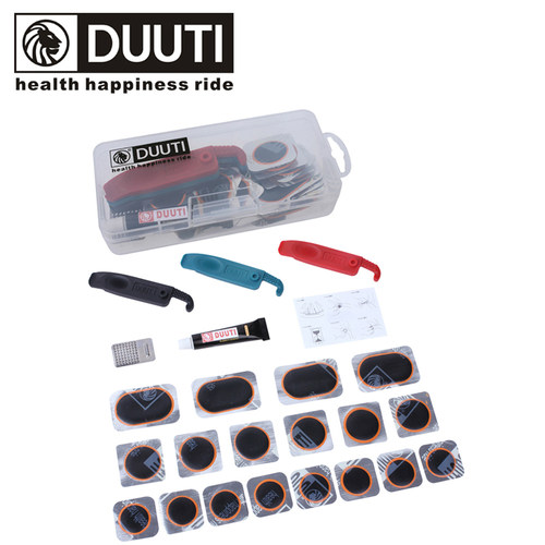 DUUTI 迪尤途 自行车盒装补胎工具套装补胎片 维修工具 骑行装备