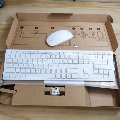 HP惠普瑞士轻薄无线键盘鼠标TPC-002K HSAP003K SK2065无线键鼠