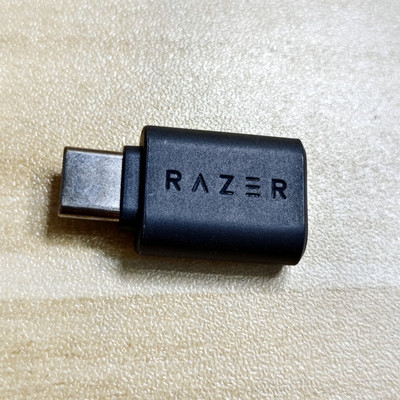原装Razer雷蛇北海巨妖v4/Kraken V4 接收器适配器无线耳机配件
