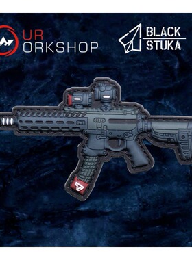 OurWorkshop Q版武器章TTI MPX 臂章 PVC士气章 魔术贴