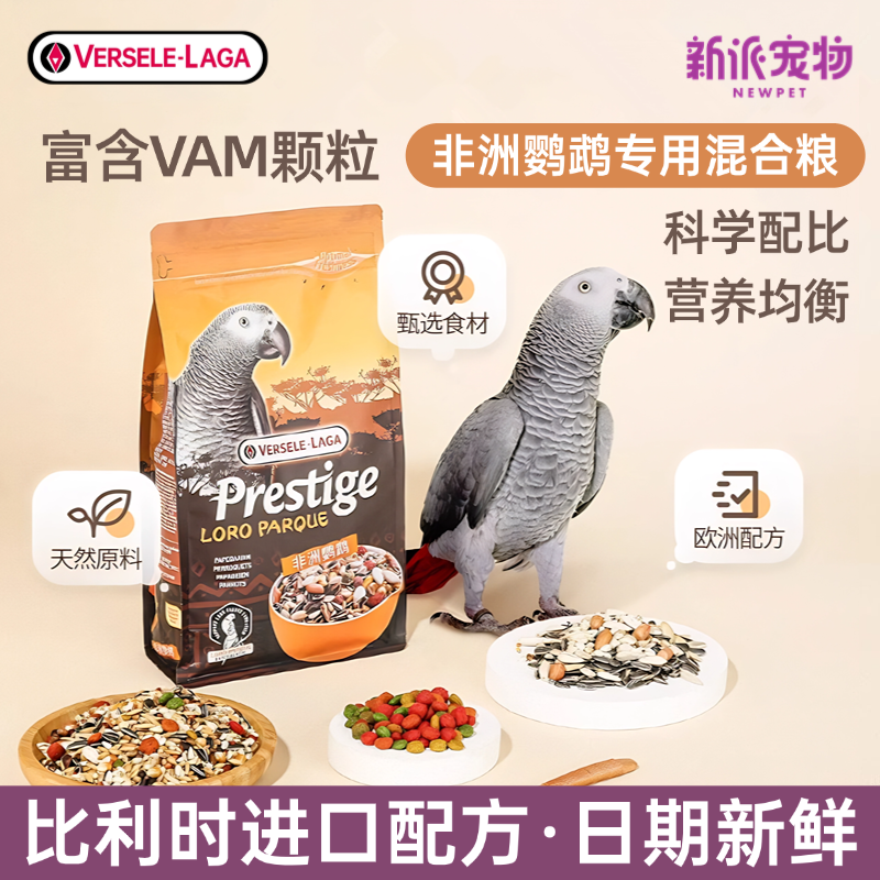 比利时配方凡赛尔大型灰鹦鹉粮食
