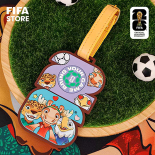 2026年美加墨世界杯纪念品世界杯会徽行李牌世界杯商务会务促销品