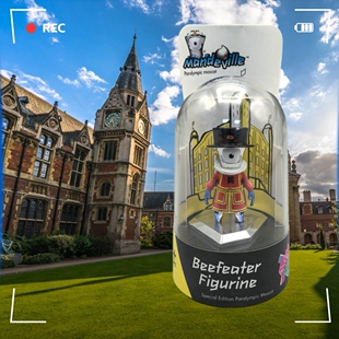 伦敦奥运会吉祥物曼德维尔伦敦塔卫士模型 伦敦奥运会纪念品摆件