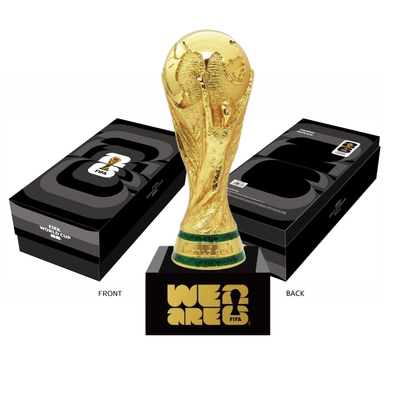 2026年美加墨世界杯金杯模型纪念品 大力神金杯底座 正版国际足联