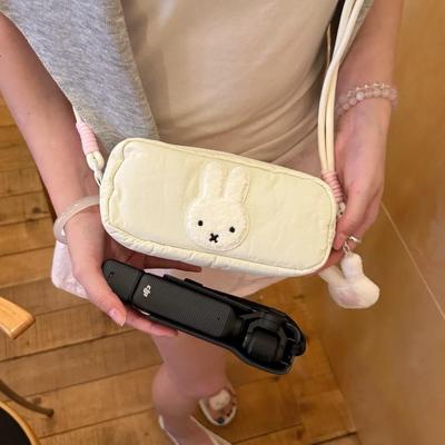 适用大疆pocket3小兔收纳包便携保护云台相机包可爱斜挎包收纳袋