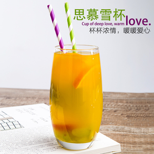 酒吧柯林杯鸡尾酒杯长饮杯奶茶杯调酒师莫吉托mojito杯果汁杯