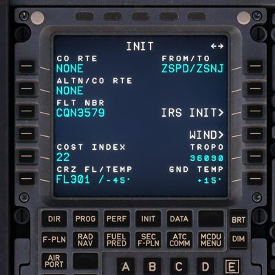 微软模拟飞行Fenix A320 MCDU及EFB录播视频教学