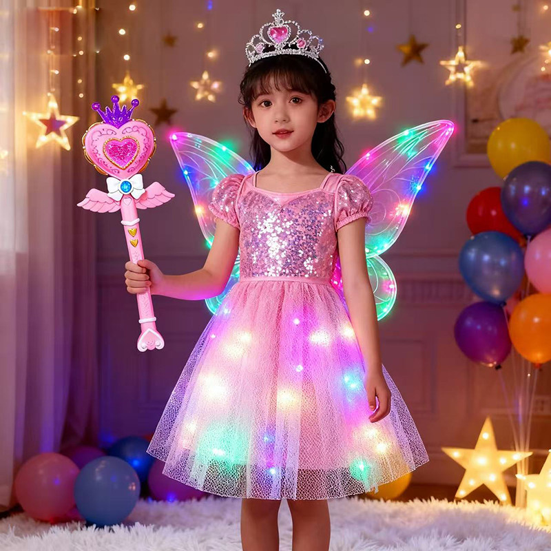 发光蝴蝶翅膀精灵翅膀羽翼背饰小天使玩具女孩花仙子生日礼物,玩具/童车/益智/积木/模型,发光玩具,淘宝优惠券,粉丝福利购,淘宝优惠卷