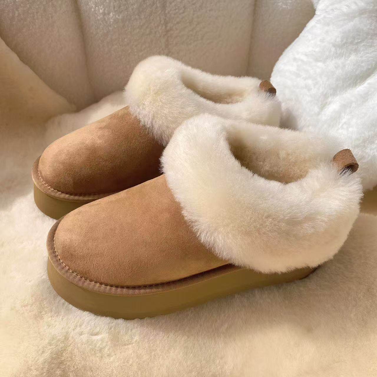 2026冬季新品毛毛雪地靴