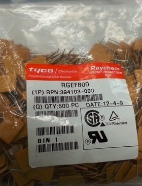 TYCO/RAYCHEM PPTC自恢复保险丝RGEF900 16V 9A JK16-900
