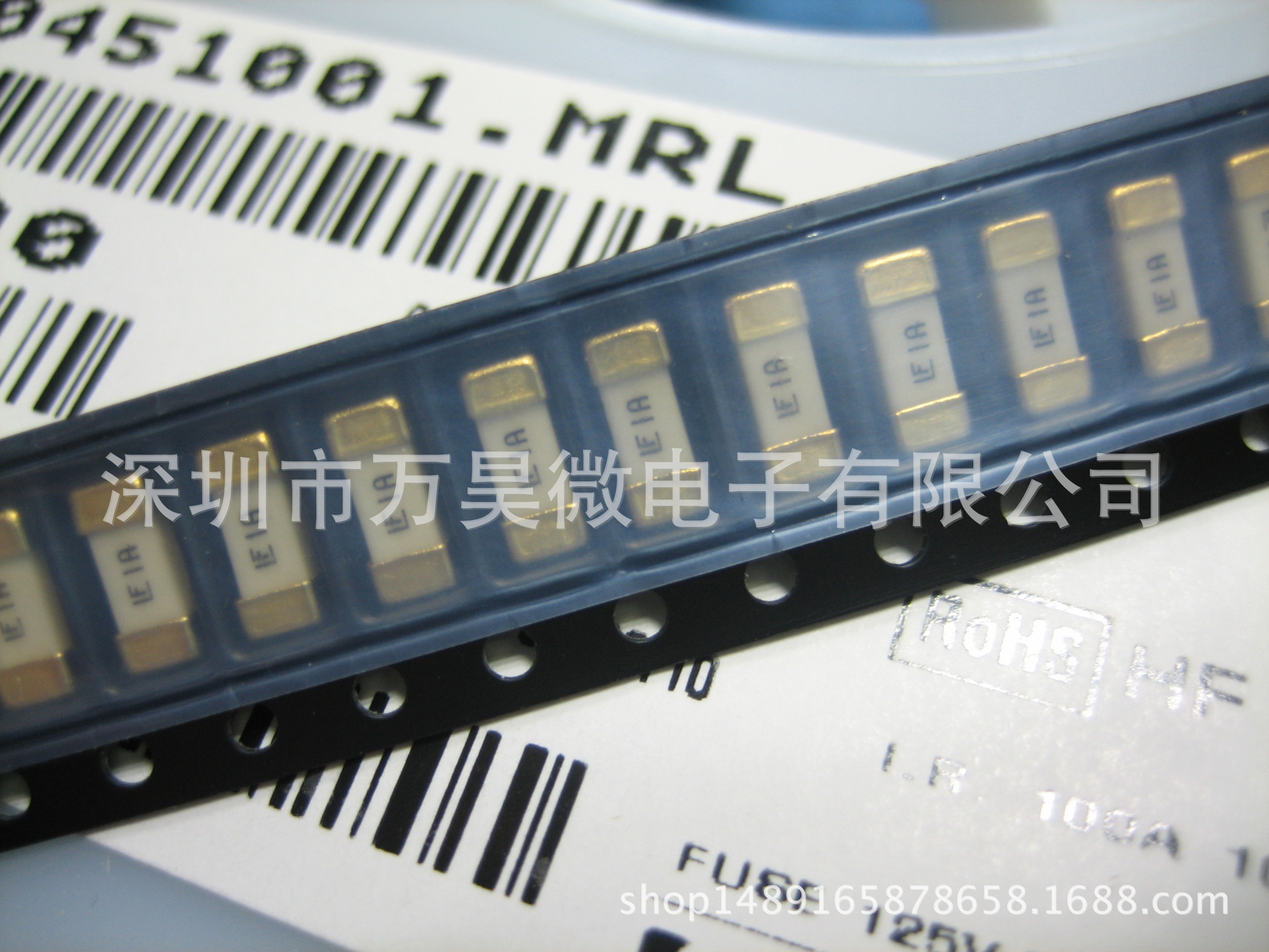 0451002.MRL LITTELFUSE 力特贴片保险丝 1808 2A 125V