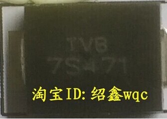 贴片压敏电阻 TVB 7S390 突波吸收器 TVB7S390KR 黑色方形 39V