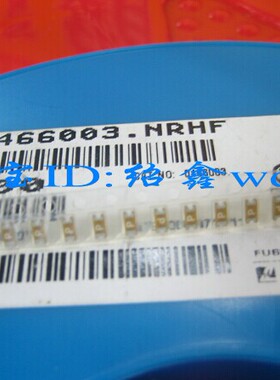 力特保险丝0466.375NRHF 1206 375MA 125V LF 原装正品 466.375